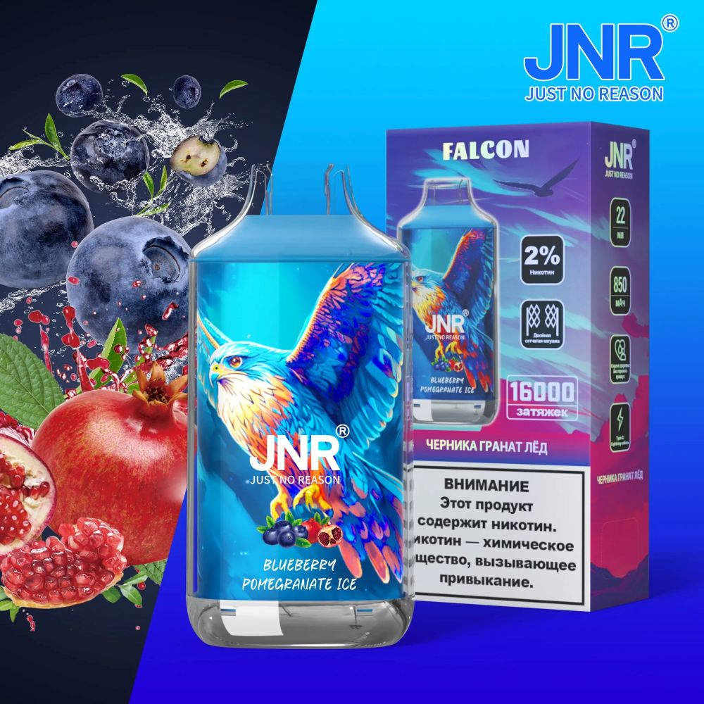 JNR FALCON 16K - BLUEBERRY POMEGRANATE ICE