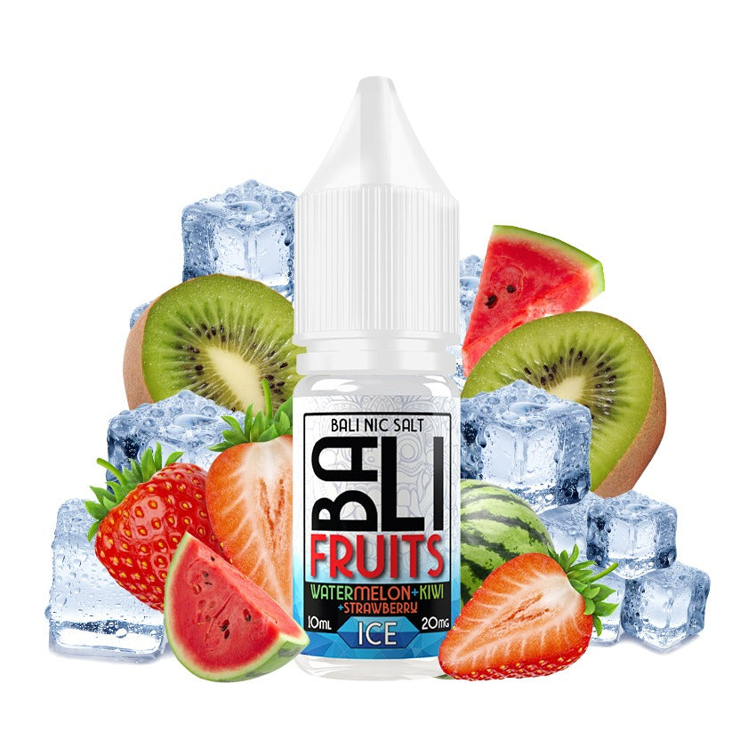 Bali Fruits Watermelon Kiwi Strawberry ICE Salts 10ml by Kings Crest