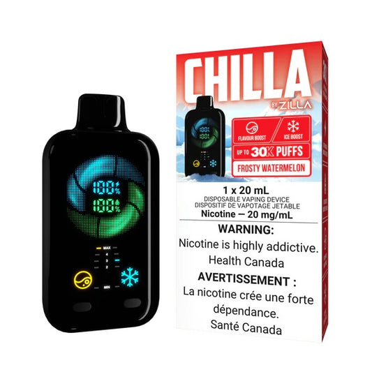 CHILLA by ZILLA 30K 2% - FROSTY WATERMELON
