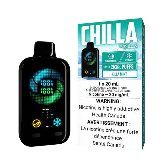 CHILLA by ZILLA 30K 2% - KILLA MINT