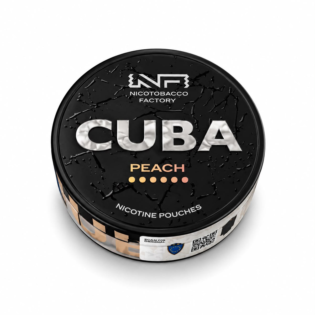 CUBA NICOTINE POUCHES 12MG - PEACH
