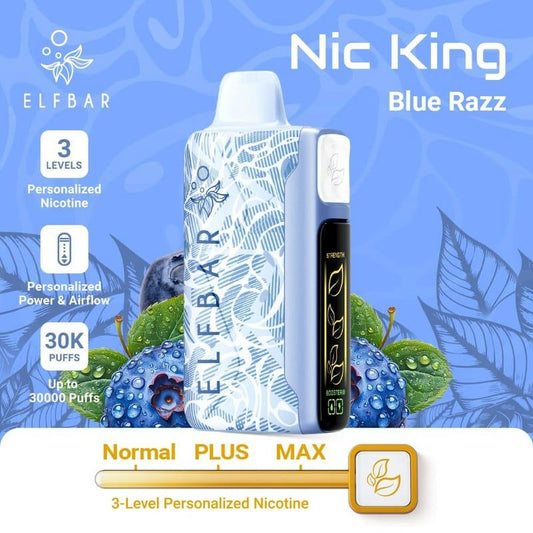 ELFBAR NIC KING 30K 5% - BLUE RAZZ