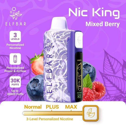 ELFBAR NIC KING 30K 5% - MIXED BERRY