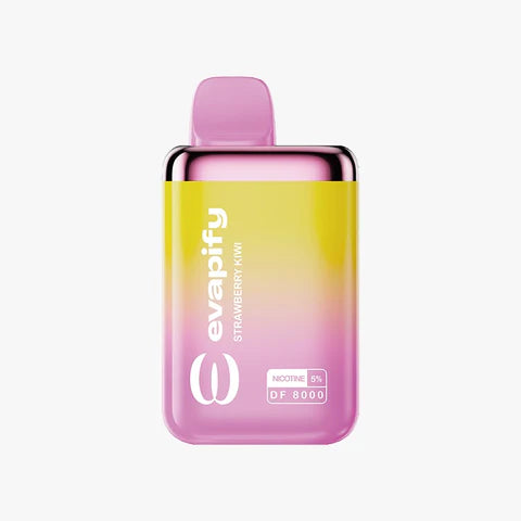 EVAPIFY DF8000 5% - STRAWBERRY KIWI