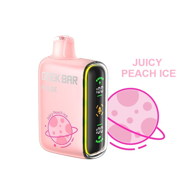 GEEKBAR PULSE 15K 5% JUICY PEACH ICE