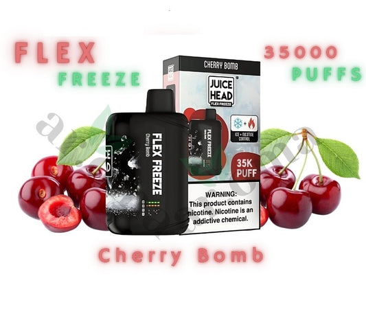 JUICE HEAD 35K 5% CHERRY BOMB