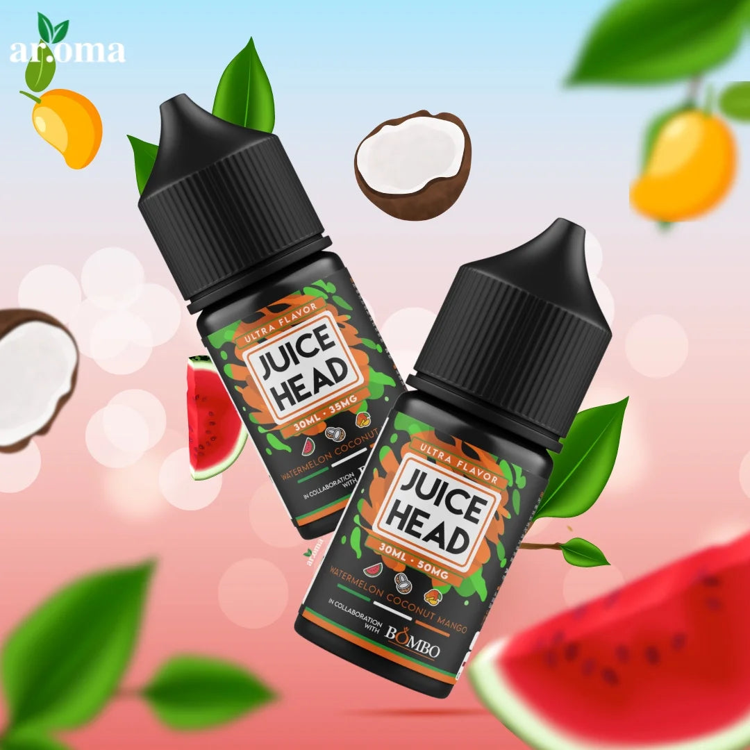 JUICE HEAD BAMBO SALTS 30ML - WATERMELON COCONUT MANGO
