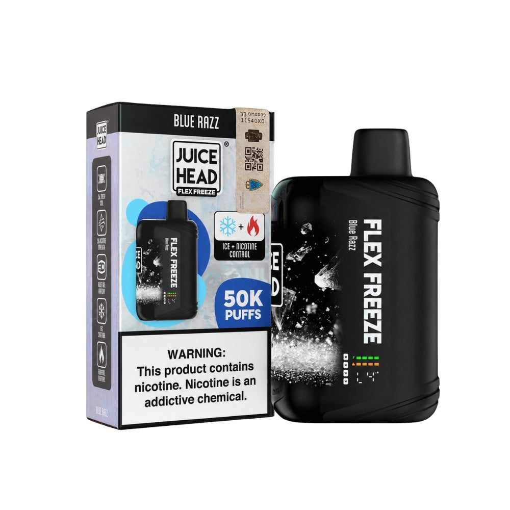 JUICE HEAD FLEX FREEZE 50K - BLUE RAZZ