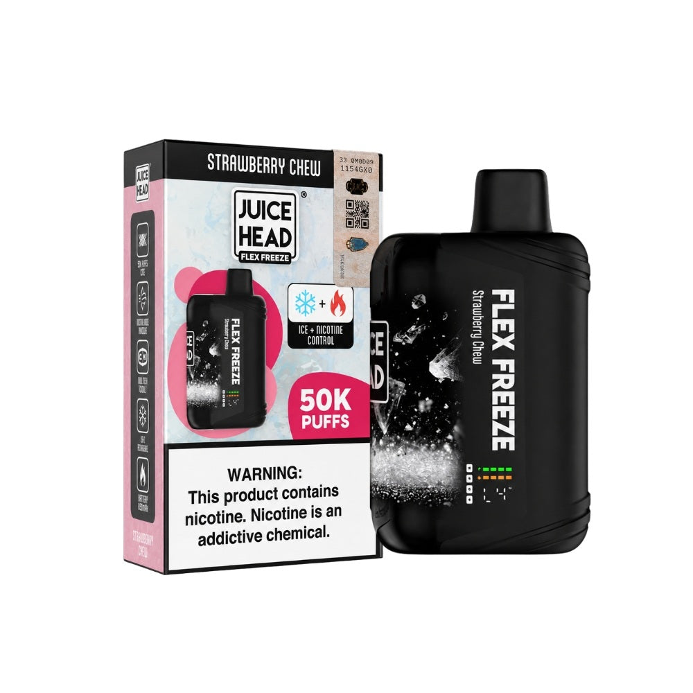 JUICE HEAD FLEX FREEZE 50K - STRAWBERRY CHEW