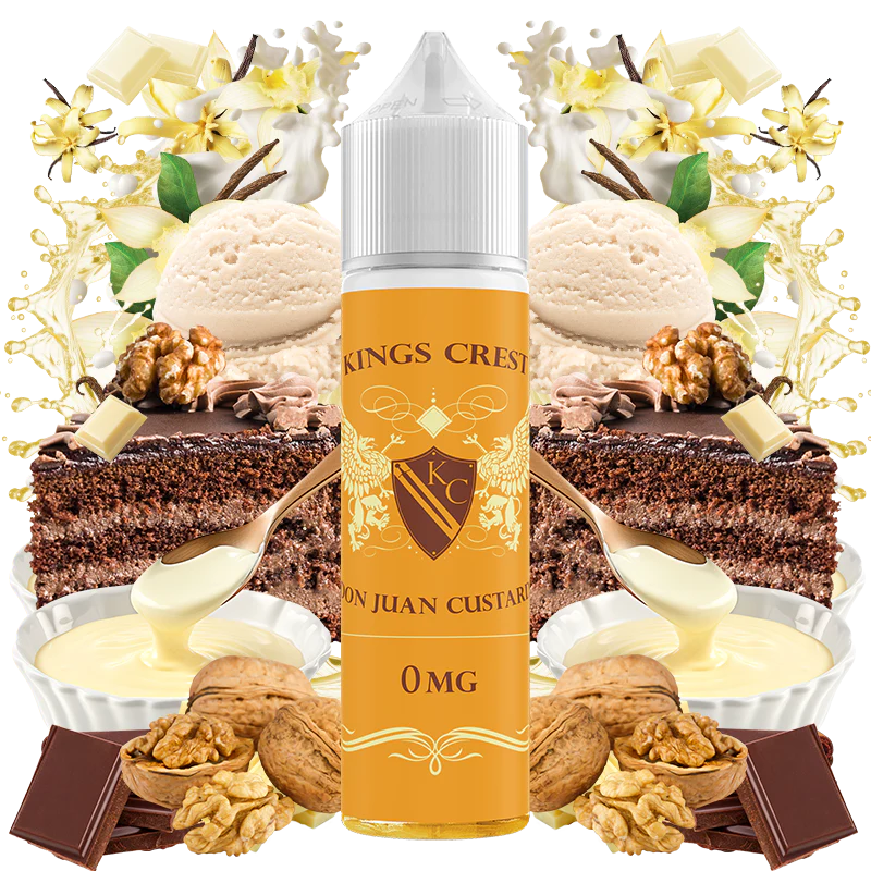 KINGS CREST 60ML - DON JUAN CUSTARD