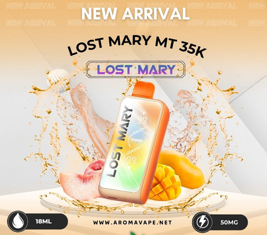 LOST MARY MT 35K 5% - PEACH MANGO