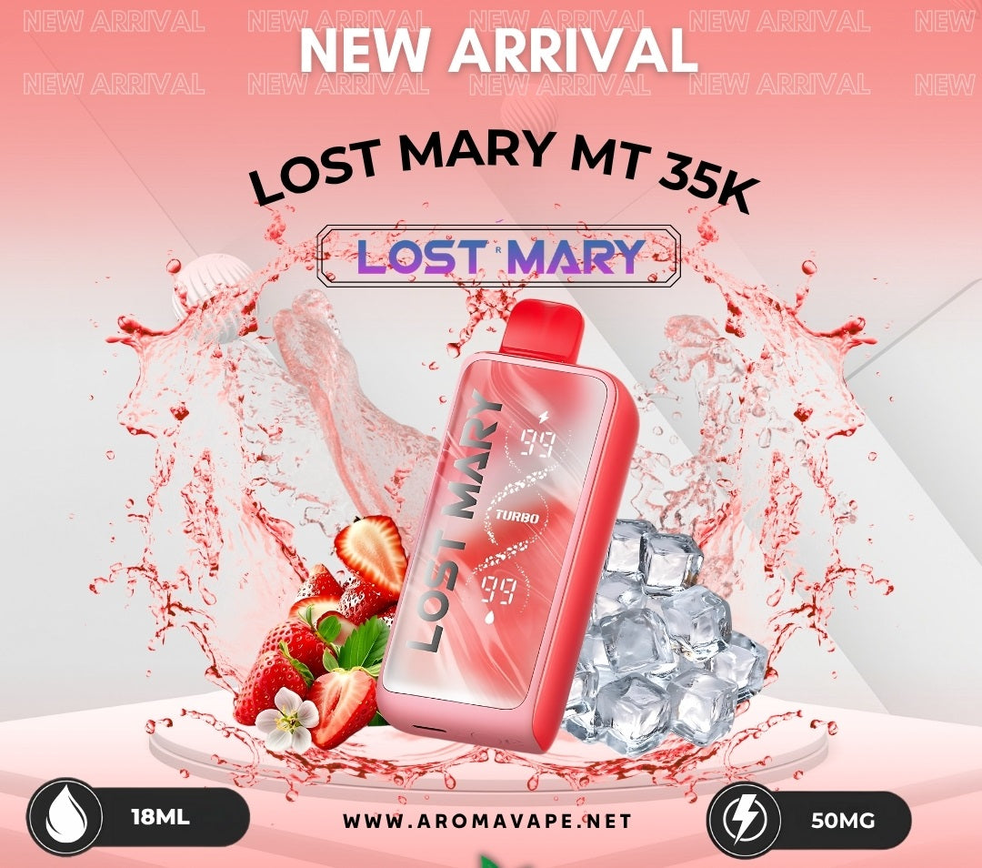 LOST MARY MT 35K 5% - STRAWBERRY ICE