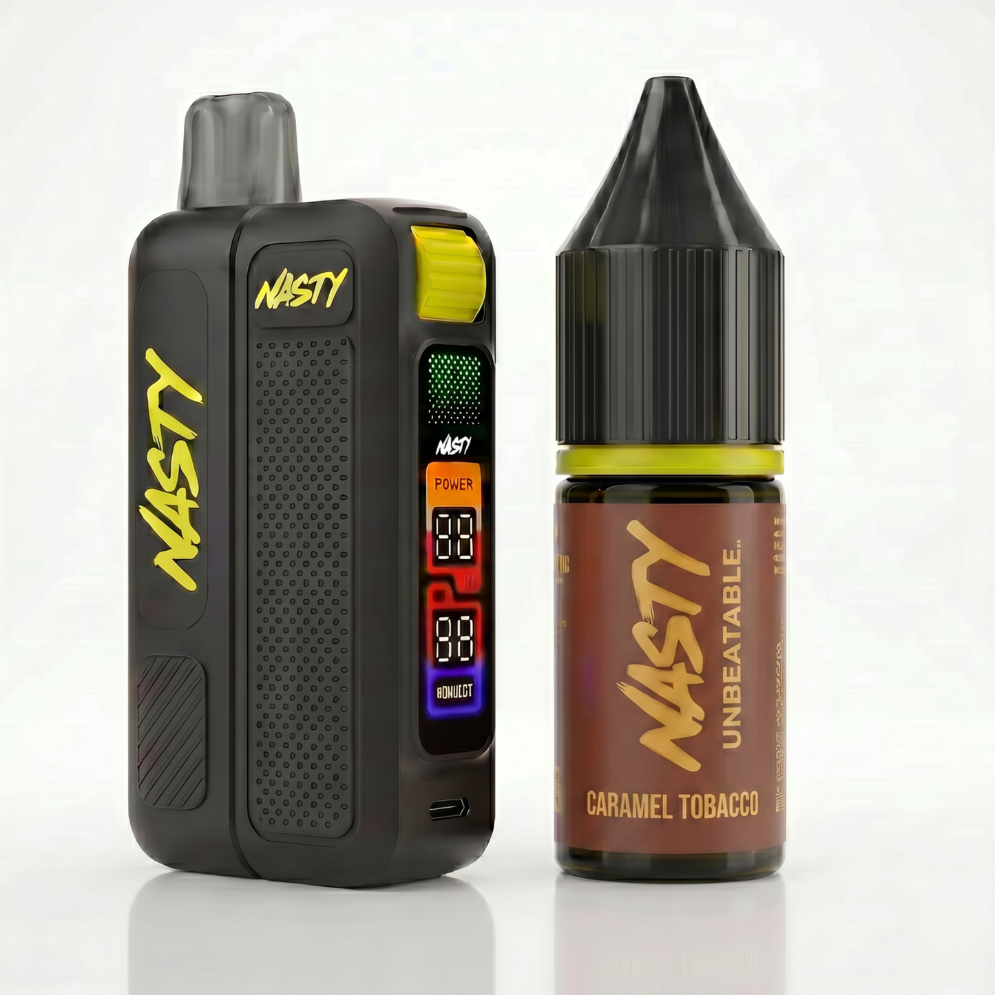 Nasty Starter kit Versa – Caramel Tobacco 15k (1 device + 1 pod + 1 liquide)