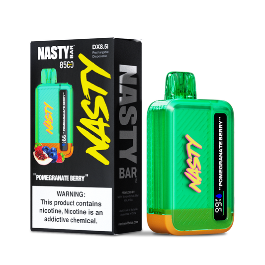 NASTY 8.5K 5% - POMEGRENATE BERRY