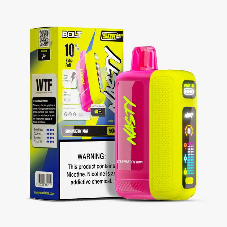 NASTY BOLT 50K - STRAWBERRY KIWI