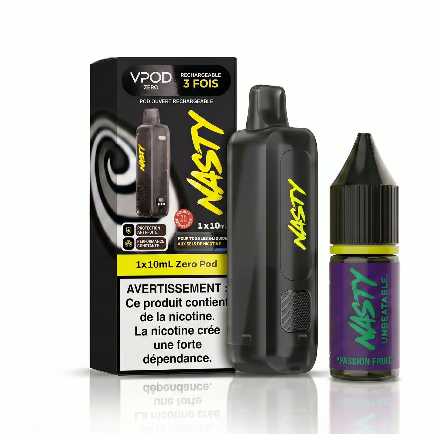 Nasty Pod Versa – Passion Fruit 15k (1 pod + 1 liquide)
