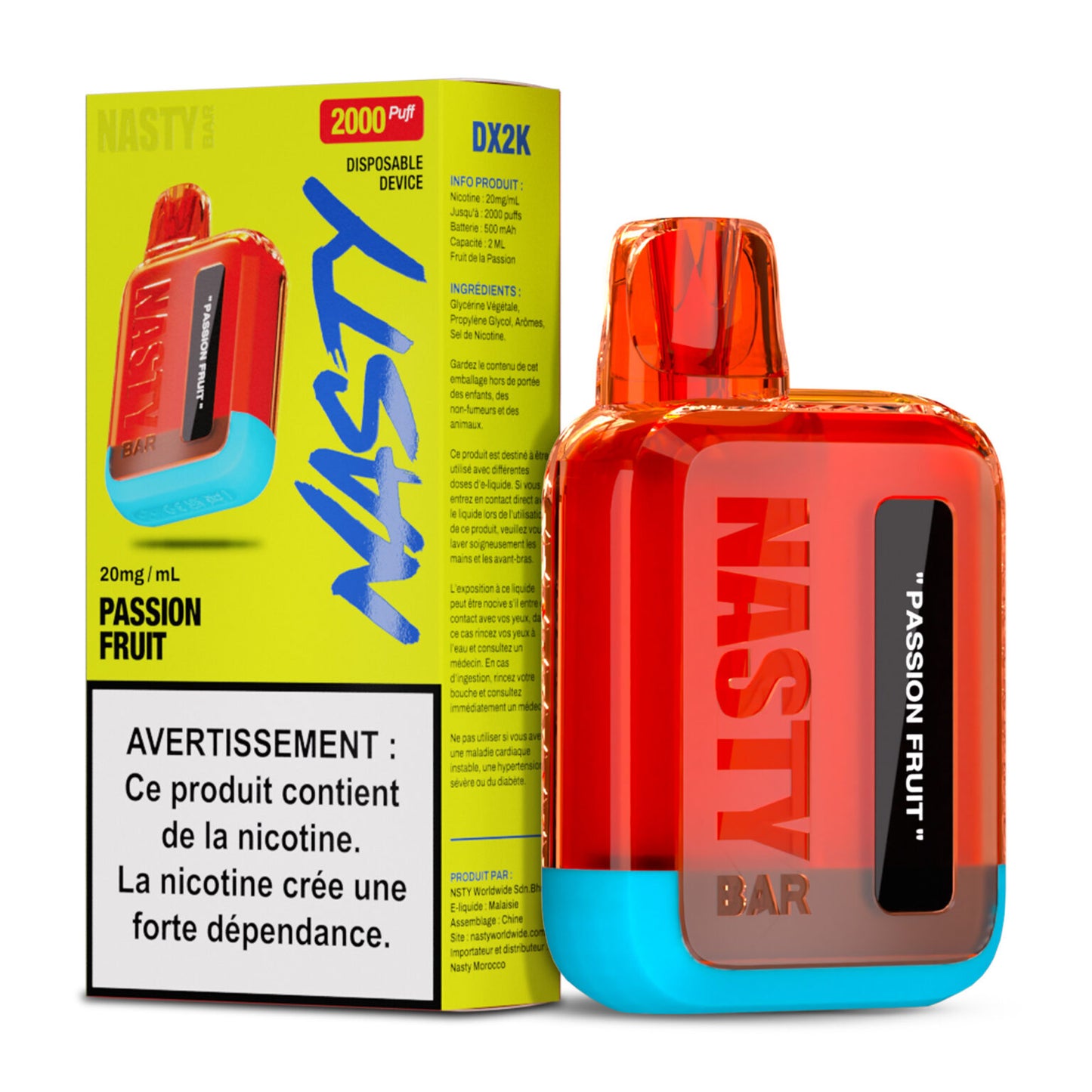 Nasty DX2K – Passion Fruit 20mg