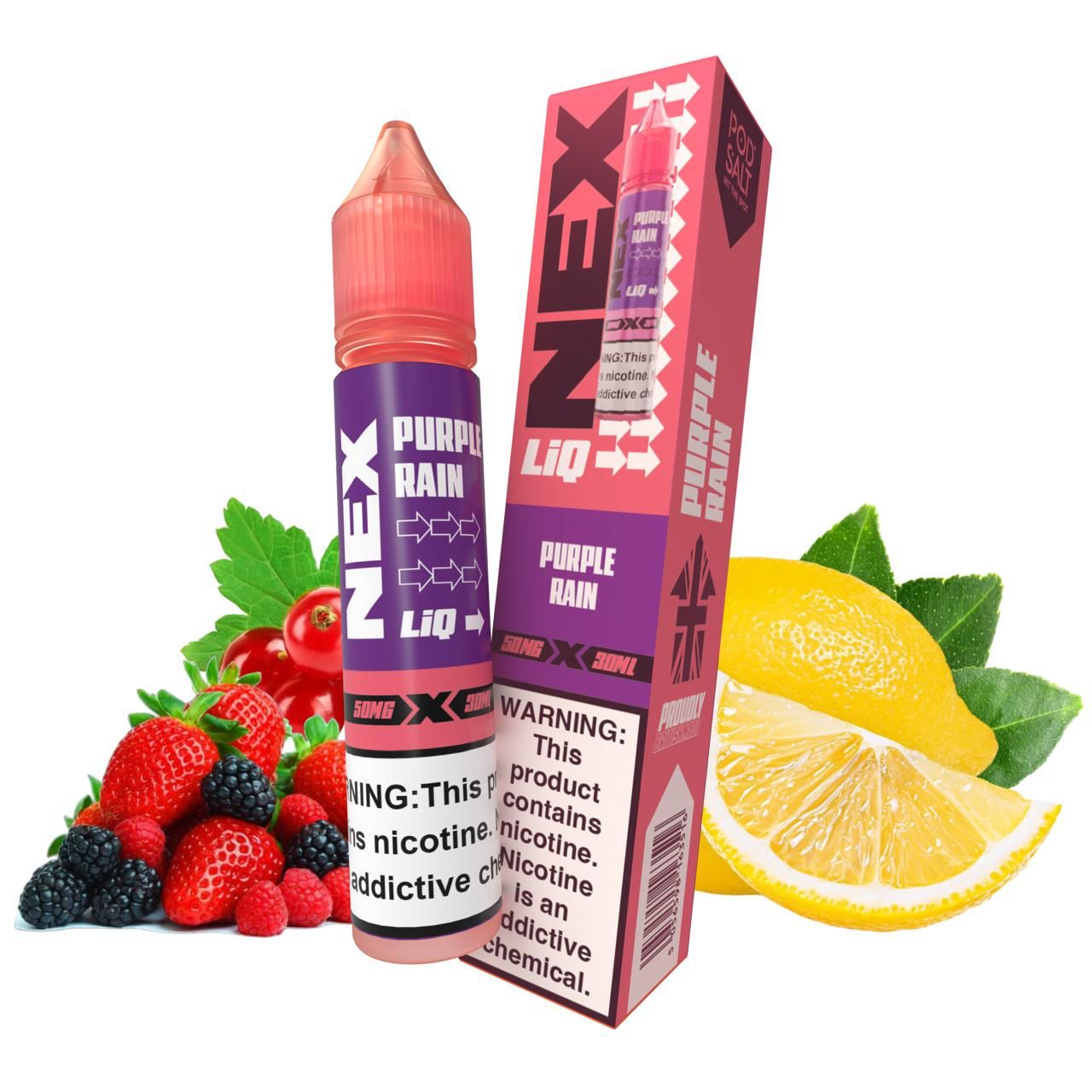 POD SALT NEXLIQ PURPLE RAIN 30ML