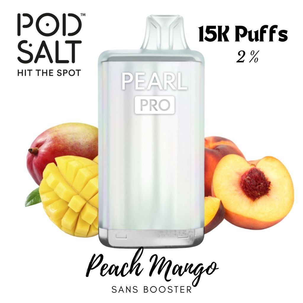 PODSALT PEARL PRO 15K 2% PEACH MANGO
