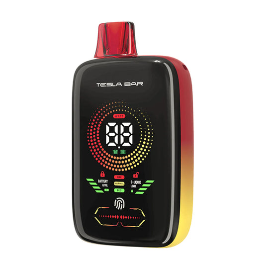 TESLA BAR XT 25K 5% CHERRY PEACH LEMONADE