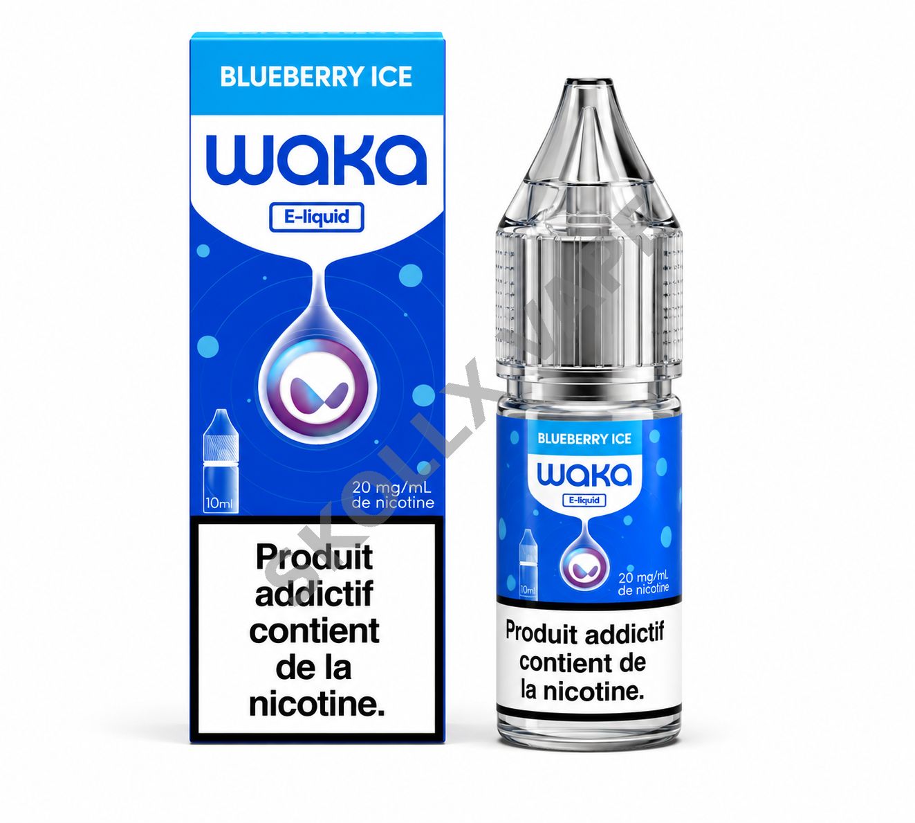 WAKA E-LIQUIDE 10ML - BLUEBERRY ICE