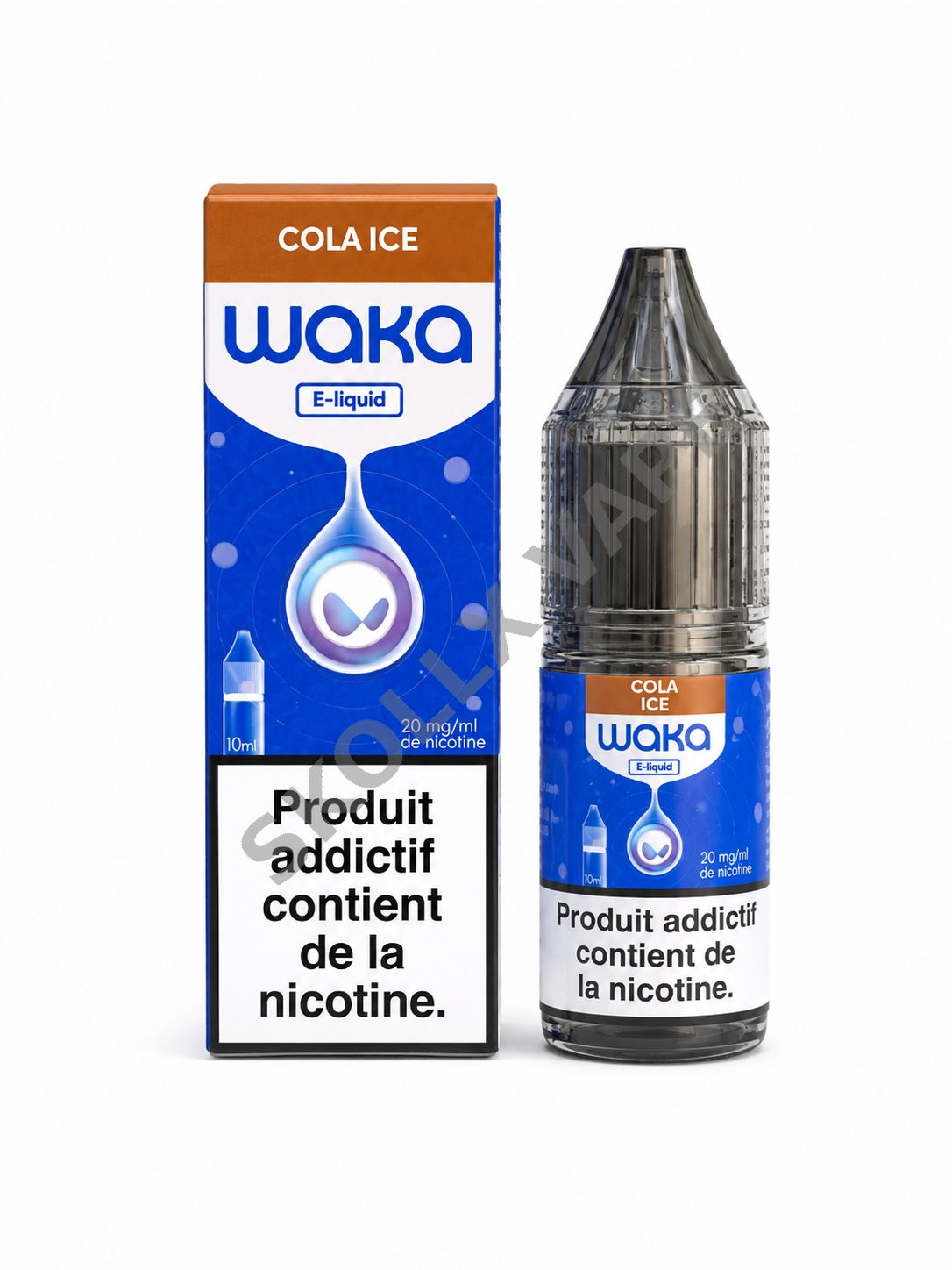 WAKA E-LIQUIDE 10ML - COLA ICE