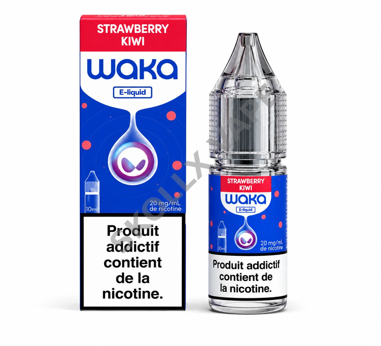 WAKA E-LIQUIDE 10ML - STRAWBERRY KIWI