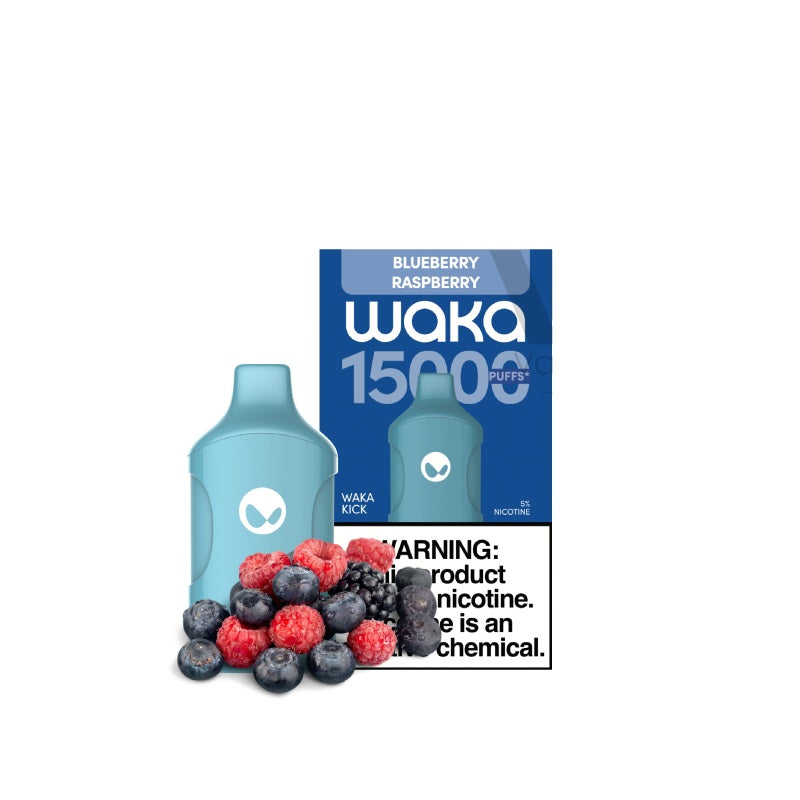 WAKA KICK 15K 5% BLUEBERRY RASPBERRY