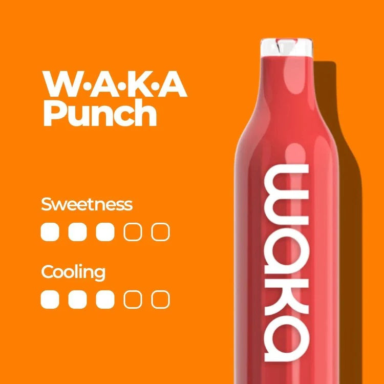 WAKA SLAM 2300 PUFFS 5% WAKA PUNCH – SKOLLX VAPE