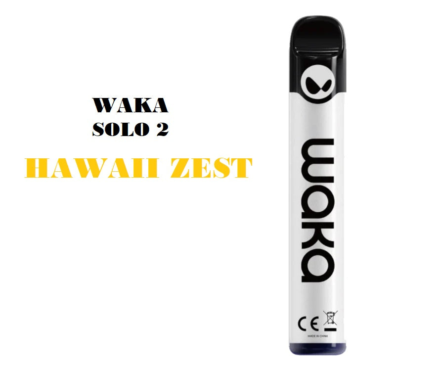 WAKA SOLO 2 2500 PUFFS 5% HAWAII ZEST