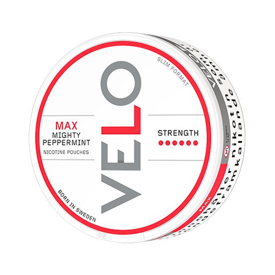 VELO MAX MIGHTY PEPPERMINT 6 DOTS