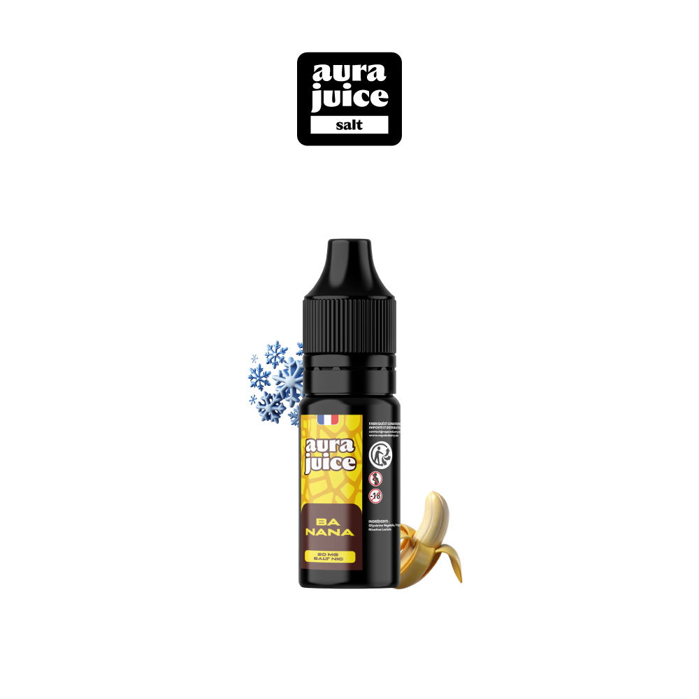 AURA JUICE SALT 20MG 10ML - BANANA