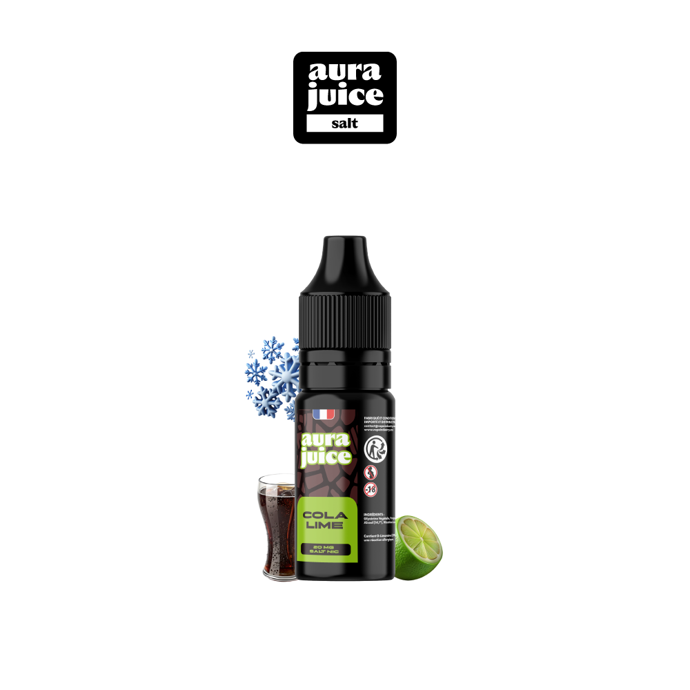AURA JUICE SALT 20MG 10ML - COLA LIME