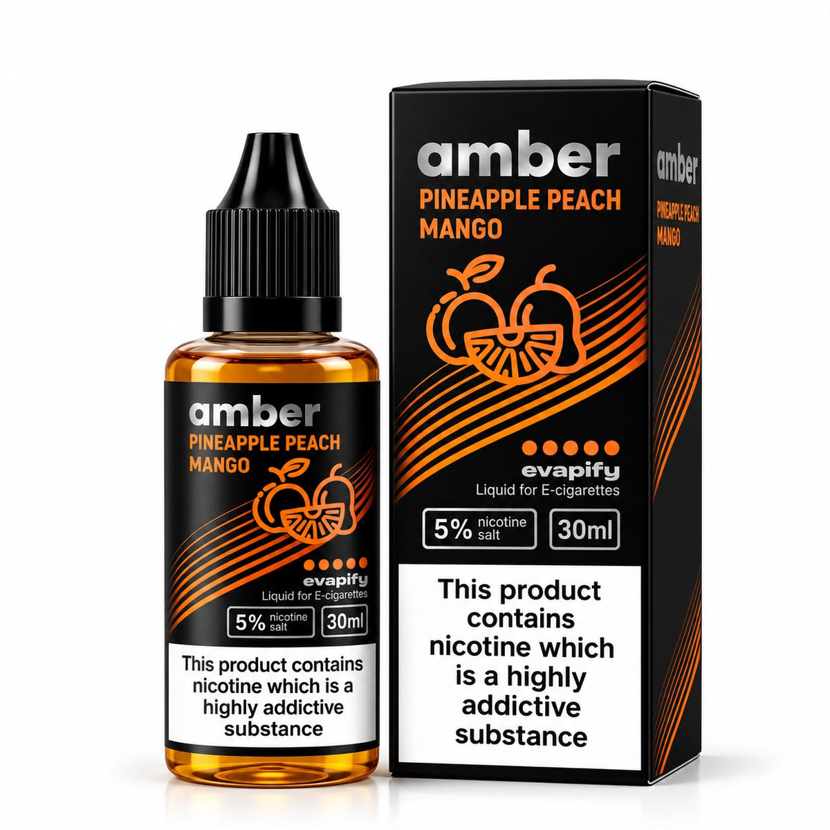 Amber Salt - Pineapple Peach Mango 5% - 30ml