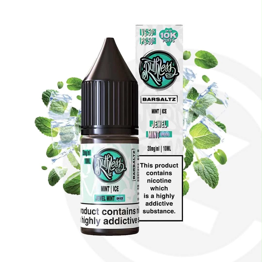 Ruthless BarSaltz 10ml - Jewel Mint On Ice 20mg