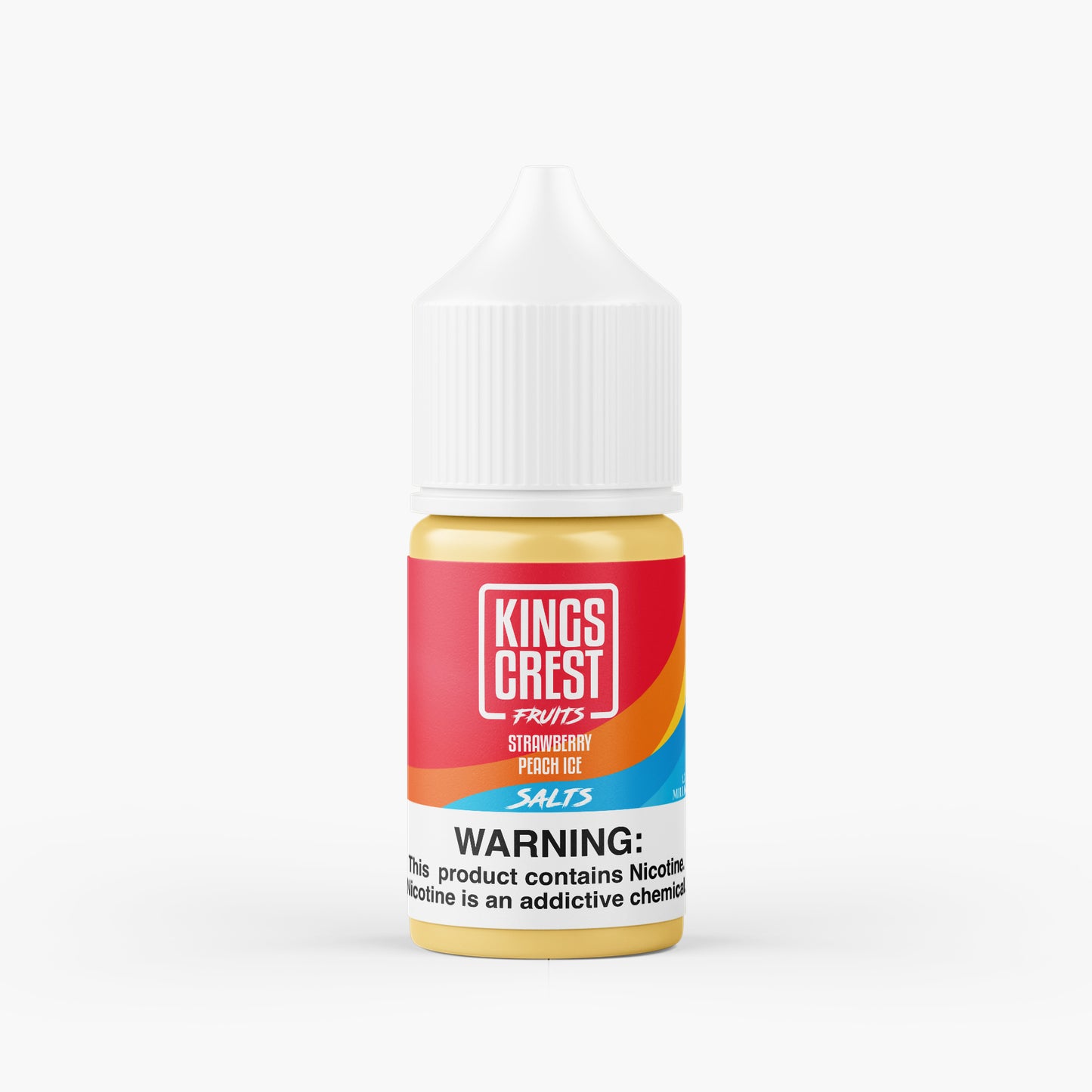 Strawberry Peach Ice 30ml Salt E-Liquide by Kings Crest