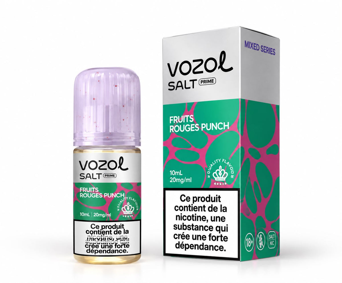 Vozol Liq 10ml – Fruits Rouges Punch