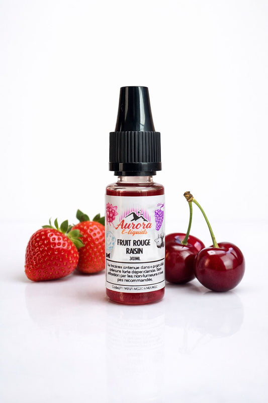 Aurora e-liquides – Fruit Rouge Raisin – 10ML