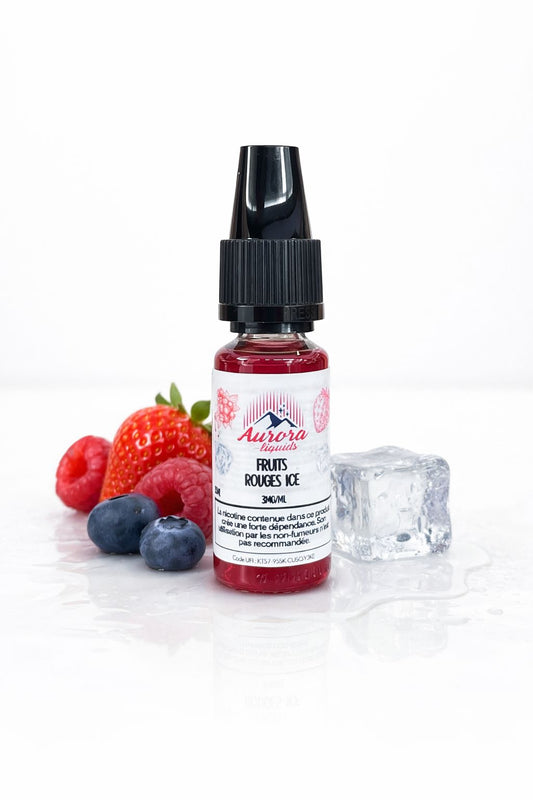 Aurora e-liquides – Fruits Rouges Ice – 10ML