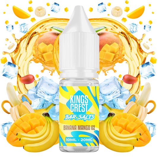Banana Mango Ice Salts 10ml by Kings Crest Bar Salts