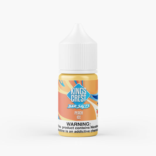 Peach Ice 30 ml Salt E-Liquide by Kings Crest