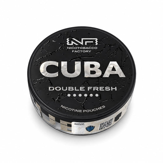 CUBA NICOTINE POUCHES 12MG - DOUBLE FRESH