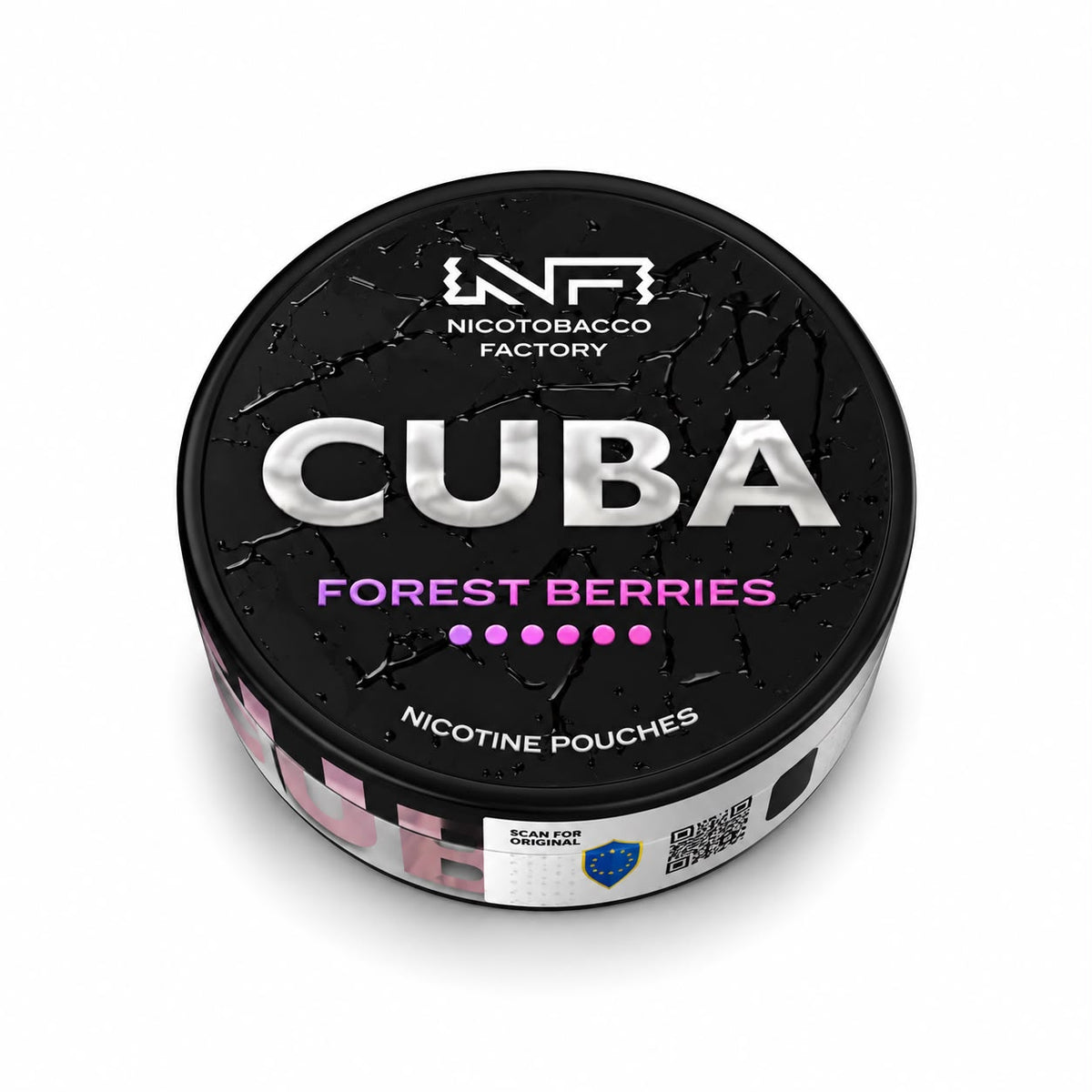 CUBA NICOTINE POUCHES 12MG - FOREST BERRIES