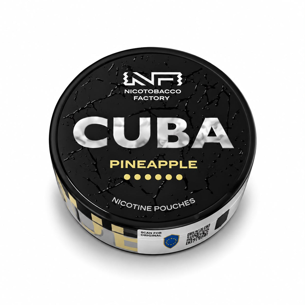 CUBA NICOTINE POUCHES 12MG - PINEAPPLE