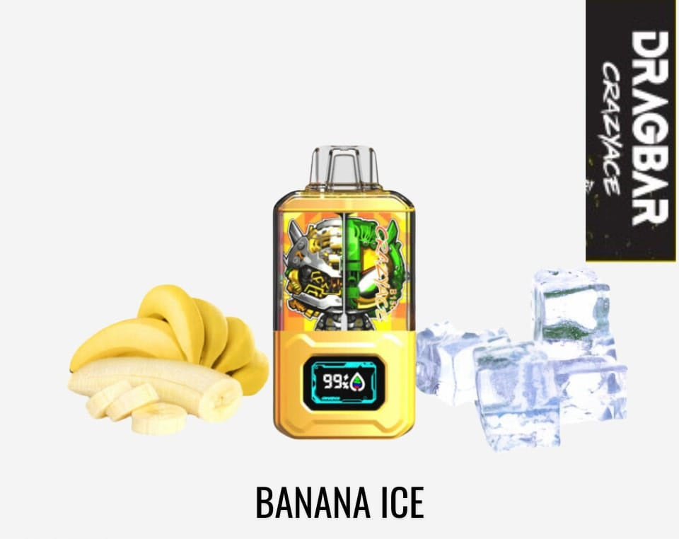 DRAGBAR B15000 5% BANANA ICE