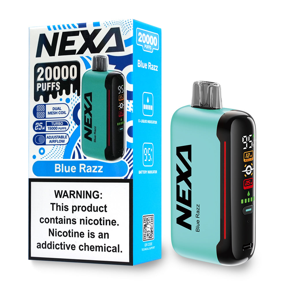 DRAGBAR NEXA 20K 5% BLUE RAZZ