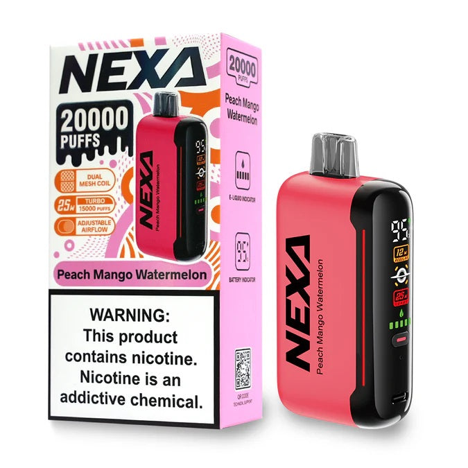 DRAGBAR NEXA 20K 5% PEACH MANGO WATERMELON