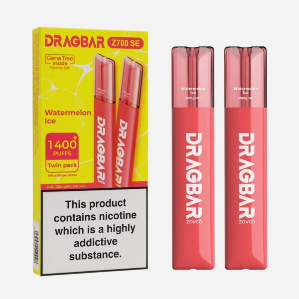 DRAGBAR Z700 2% WATERMELON ICE (TWIN PACK X2)