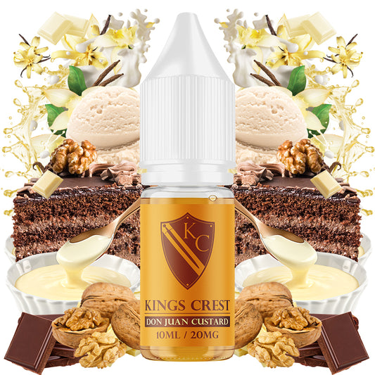 Don Juan Custard Salts 10ml by Kings Crest