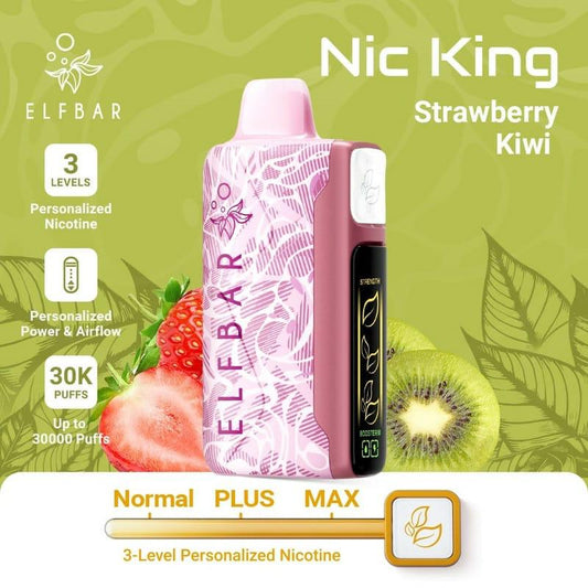 ELFBAR NIC KING 30K 5% - STRAWBERRY KIWI
